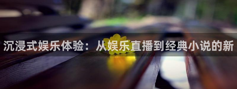 美狮贵宾会092268最新消息官网：沉浸式娱乐体验：从娱乐直播到经典小说的新